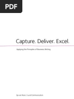Download Capture Deliver Excel Applying the Principles of Business Writing by Lucid Comunication SN12784597 doc pdf