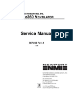 Newport e360 Ventilator - Service Manual