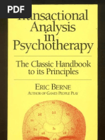 Transactional Analysis in Psychotherapy (ebook), Eric Berne