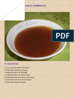 Salsa Agridulce PDF