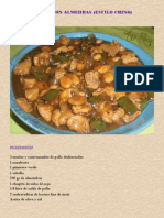 Pollo Con Almedras PDF