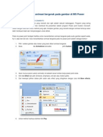 Cara Menambahkan Animasi Bergerak Pada Gambar Di MS Power Point 2007