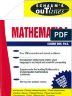 Schaum's Outlines - Mathematica