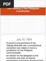 Download The Framing of the Philippine Constitutionppt by Karel Michael Diamante SN127889848 doc pdf