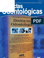 Actas Odontologicas Vol VIII No 1