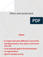 Ethics and Social Work