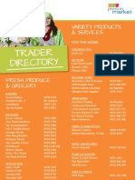 Preston Market Trader Directory