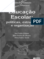 3.- EDUCAÇÃO ESCOLAR, Libâneo, Oliveira e Toschi - 43 Imp.