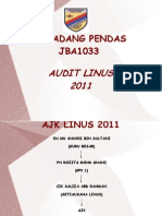 Audit LINUS Ladang Pendas