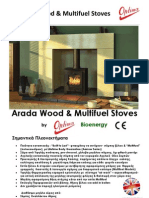 Arada Hellas.Wembley Athlon X Wood & Multifuel Stoves