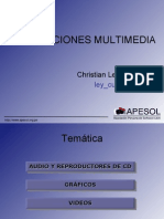 Aplicaciones Multimedia de Software Libre