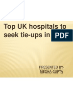 Top UK Hospitals To Seek Tie-Ups in India