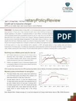 Monetary Policy Review - Jan 2013