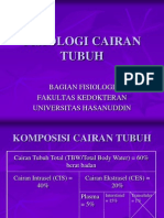 FISIOLOGI CAIRAN  TUBUH