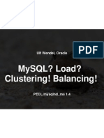 Mysql ND Load Balancing