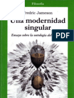 Jameson, Fredric-Una Modernidad Singular PDF