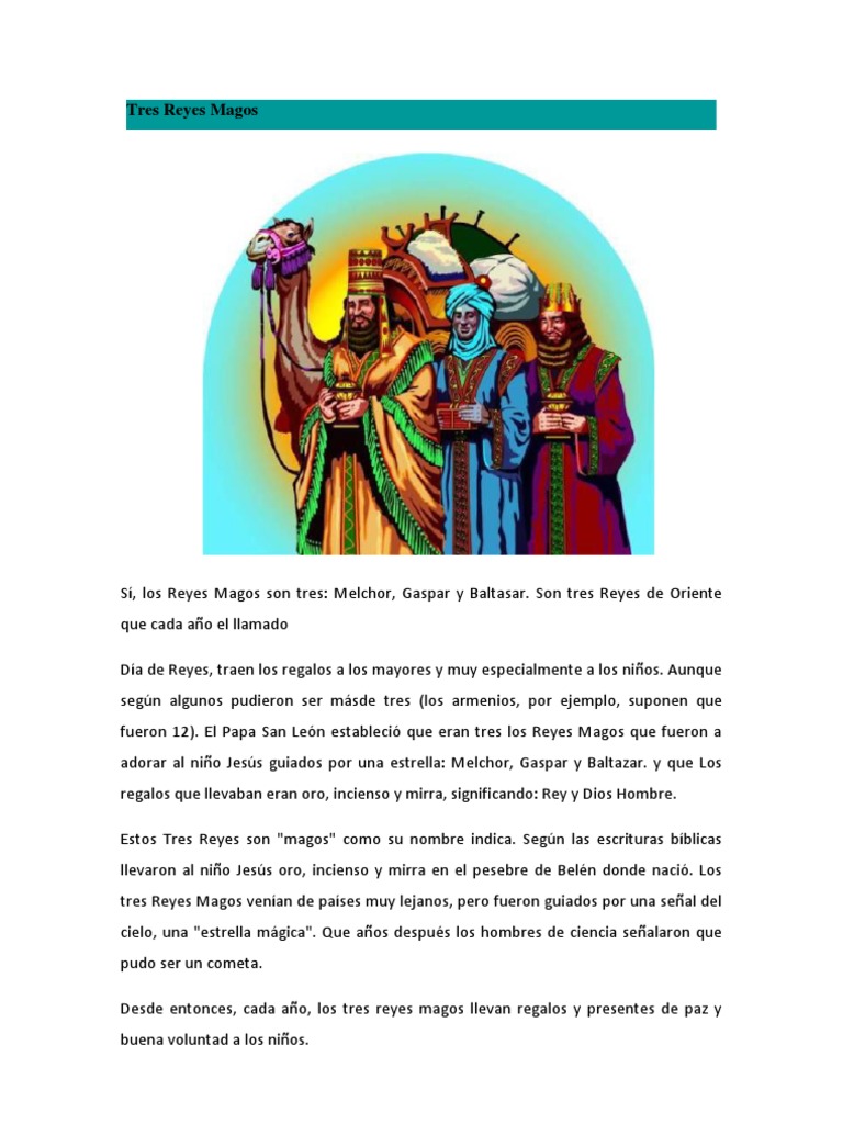 Tres Reyes Magos Reyes Magos Incienso