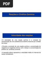 Reações e Cinética Química