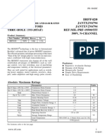 IRFF420 JANTX2N6794 Hexfet Transistors JANTXV2N6794 THRU-HOLE (TO-205AF) REF:MIL-PRF-19500/555 500V, N-CHANNEL