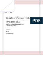 Ejemplo de Prueba de Escritorio PDF