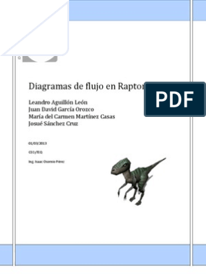 Diagramas de Flujo en Raptor PDF | PDF