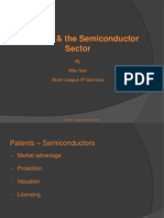 Patenting and Semi Conductor Sector