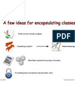 A Few Ideas for Encapsulating Classes