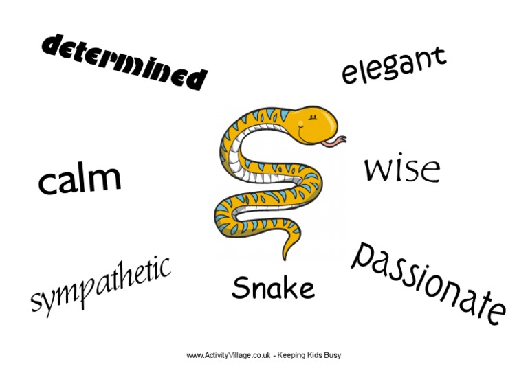 Year of The Snake Poster PDF | PDF