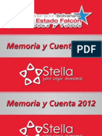 Memoria y Cuenta 2012 - Gobernación