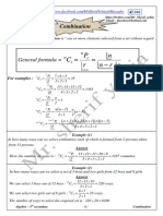 Algebra - Combination