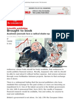 Scientific Publishing - Brought To Book - The Economist