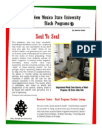 Soul To Soul: New Mexico State University Black Programs