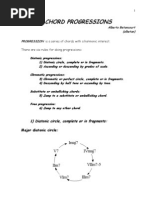Chord Progressions