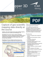 CAE Mining MineMapper 3D Brochure