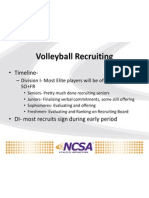 Womens Volleyball Scout Call