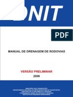 Manual de Drenagem de Rodovias