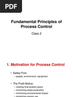 Fundamental Principles of Process Control: Class 2