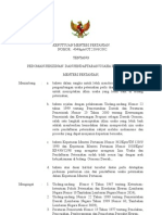 Pedoman Perizinan Dan Ran Usaha Peternakan