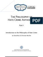 T P H C A: HE Hilosophy of ATE Rime Nthology