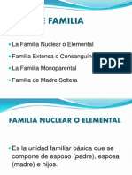 Tipos de Familia