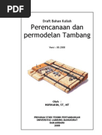 Download modul perencanaan permodelan tambang wwwgenborneocompdf by arie_stoner13 SN128054935 doc pdf