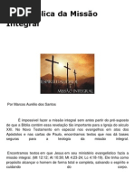 Base Bíblica da Missão Integral