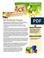 March 2013: Not-So-Buried Treasure