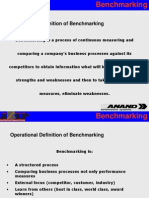 Operational Definition of Benchmarking