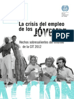 La Crisis Del Empleo en Jovenes