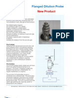 Flanged Dilution Probe: New Product