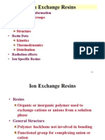 Ion Exchange Resins: Functional Groups Synthesis Types Structure Kinetics Thermodynamics Distribution