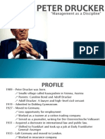 Management as a Discipline - The Life and Work of Peter Drucker