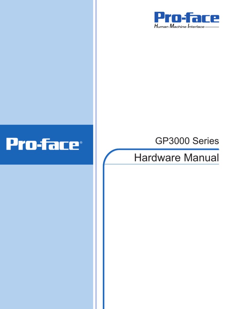 Hardware Manual GP3000 Series | PDF | Electrical Connector | Electrical ...