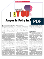 Anger Is Folly in Action: Jumpy Manner
